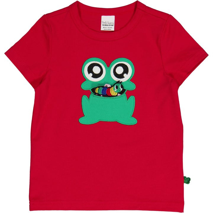 HELLO T-shirt with Fred the frog