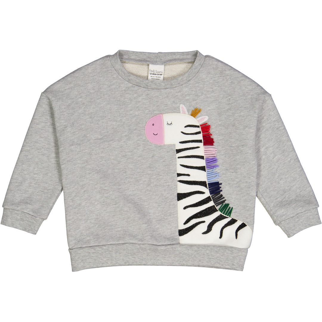 HELLO zebra sweatshirt