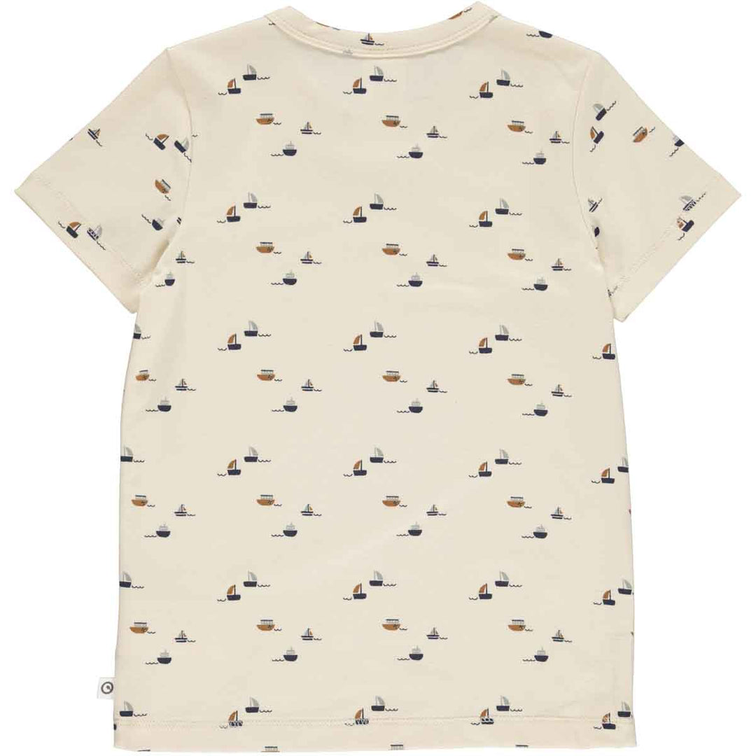 AHOY T-shirt with boats