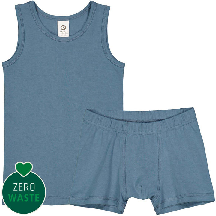 SOLID Underwear-set with boxers -boy