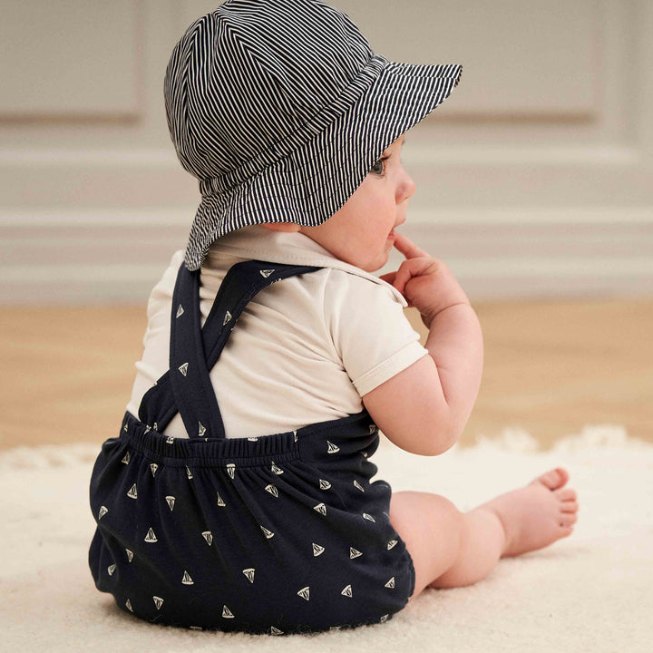 SAILBOAT romper with boat print