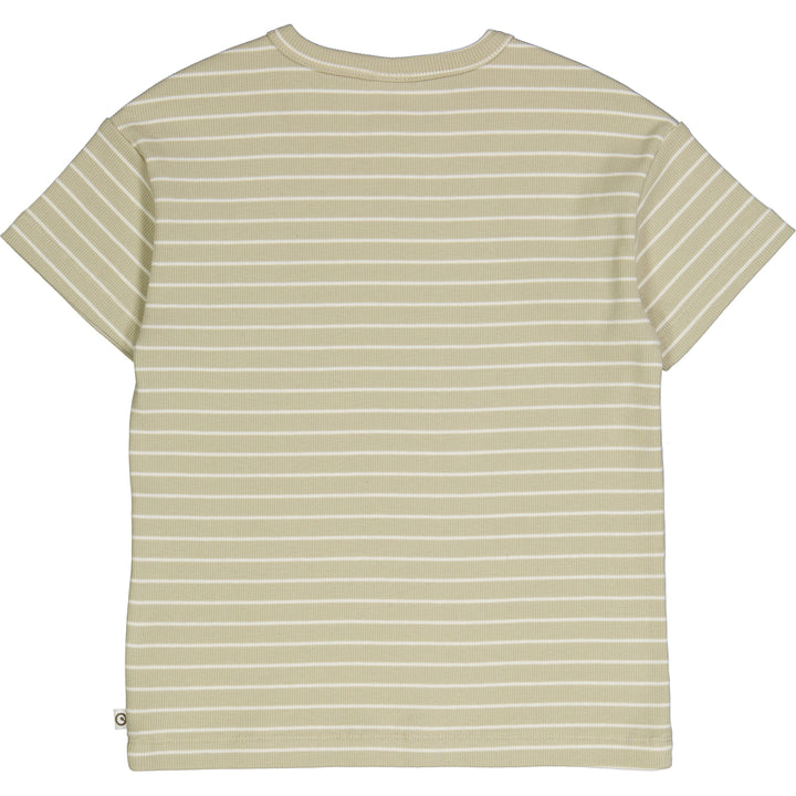 STRIPE RIB T-shirt