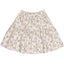 CROCUS flared skirt with floralprint